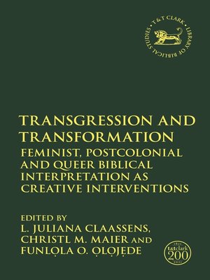 cover image of Transgression and Transformation